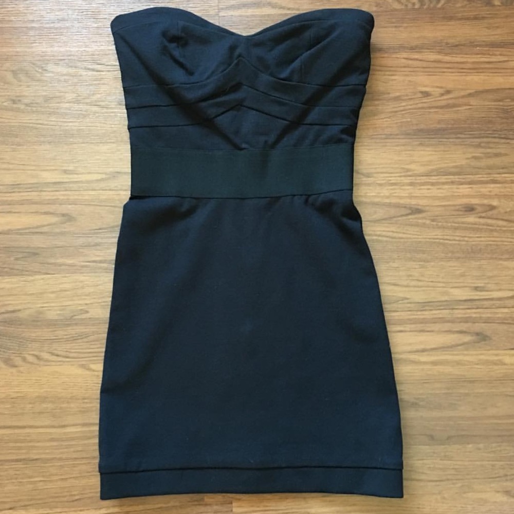 Black strapless dress size medium - Picture 1 of 1